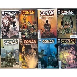 Lot of 8 Marvel Conan The Barbarian Comic Books